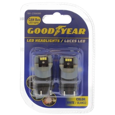 FOCO LED PARA AUTO 3157 6 CHIPS BLANCO 2 CONTACTOS