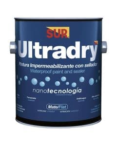 Pintura impermeabilizante Ultradry media 3.78 L (1 gal) SUR