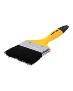 Brocha económica cerda negra 7.62 cm (3") mango plástico pretul
