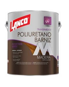 Barniz poliuretano transparente 3.78 L (1 gal) Lanco