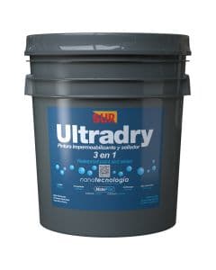 Pintura impermeabilizante base accent Ultradry 18.93 L (5 gal) SUR
