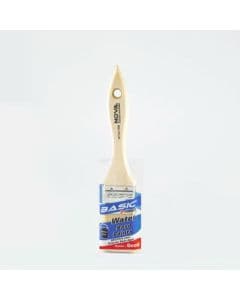 Brocha cerda sintética 2.54 cm (1") mango madera tratada nova basic