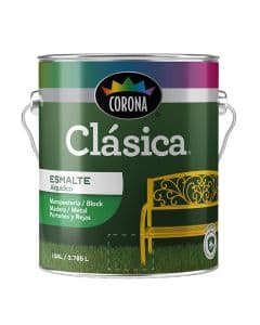Pintura esmalte Clásica celeste tropical 3.78 L (1 gal) Corona