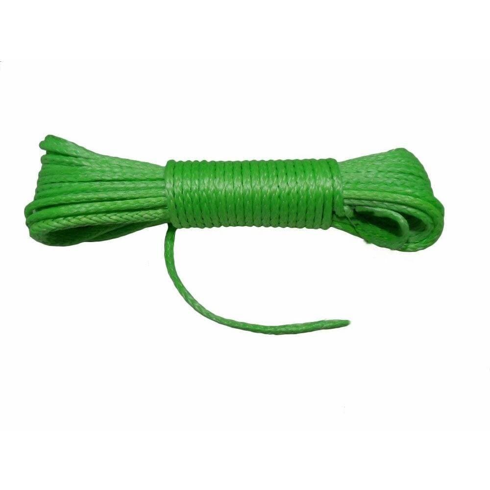 Cable sintético color verde de 12.7 mm (1/2 pulgadas)