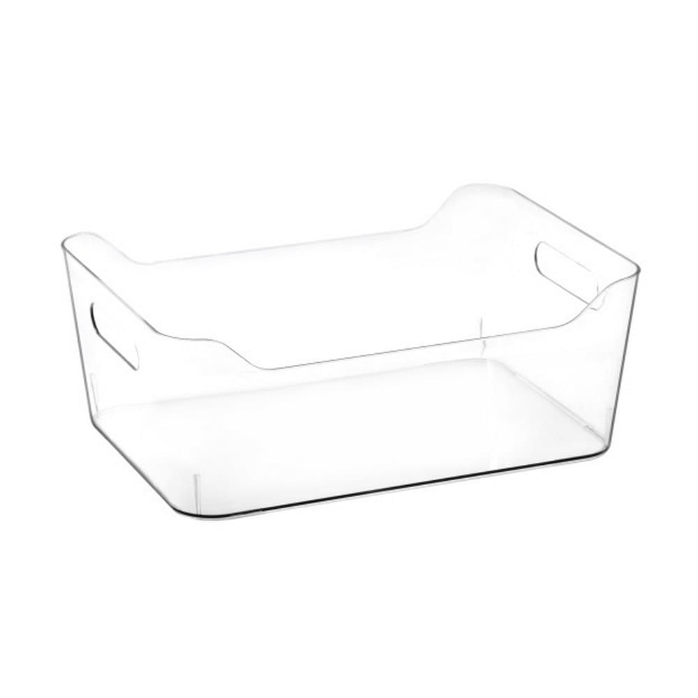 Caja organizadora acrílica 3l 24 x 17 x 10.5 cm