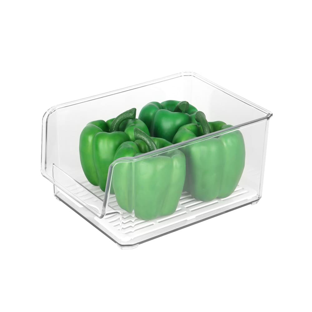 Caja organizadora acrílica para refrigerador 21.8 x 15.5 x 11 cm